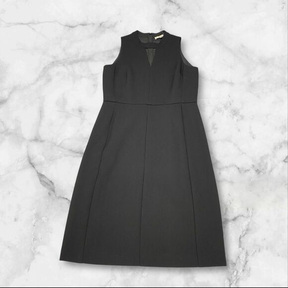 Ann Taylor Black Keyhole Sleeveless A-line Dress Size 4 - Picture 14 of 16